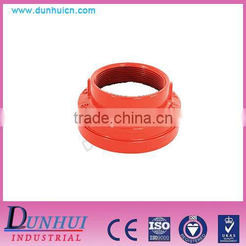 having strong Compressive ability ductile iron threaded concentric reducer