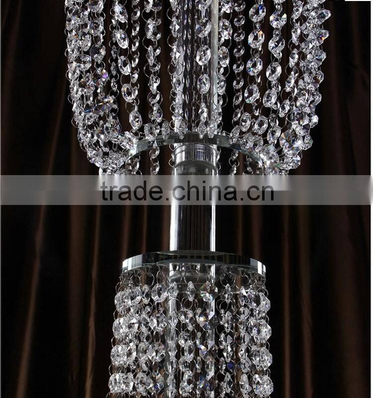 wholesale new fashion crystal party decoration wedding birthday flower stand