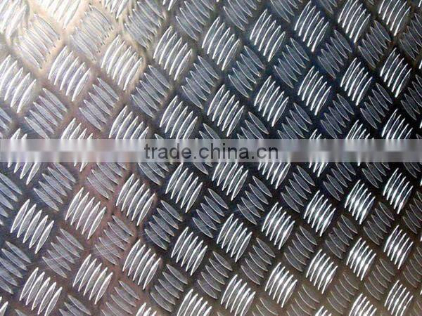 Orange peel decorative stucco embossed pattern aluminum sheet