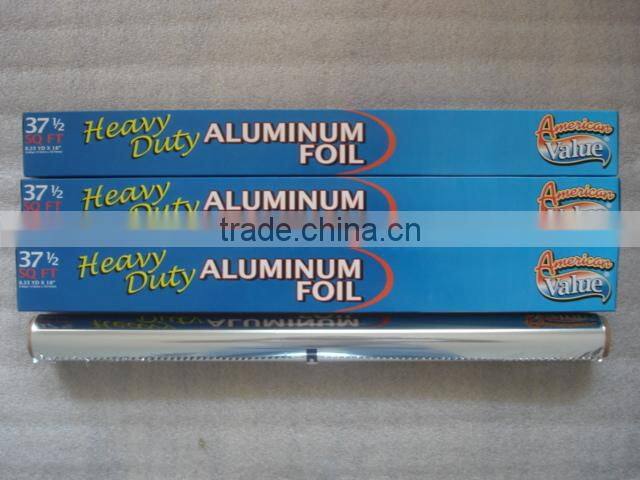 Aluminum foil for food wrapping