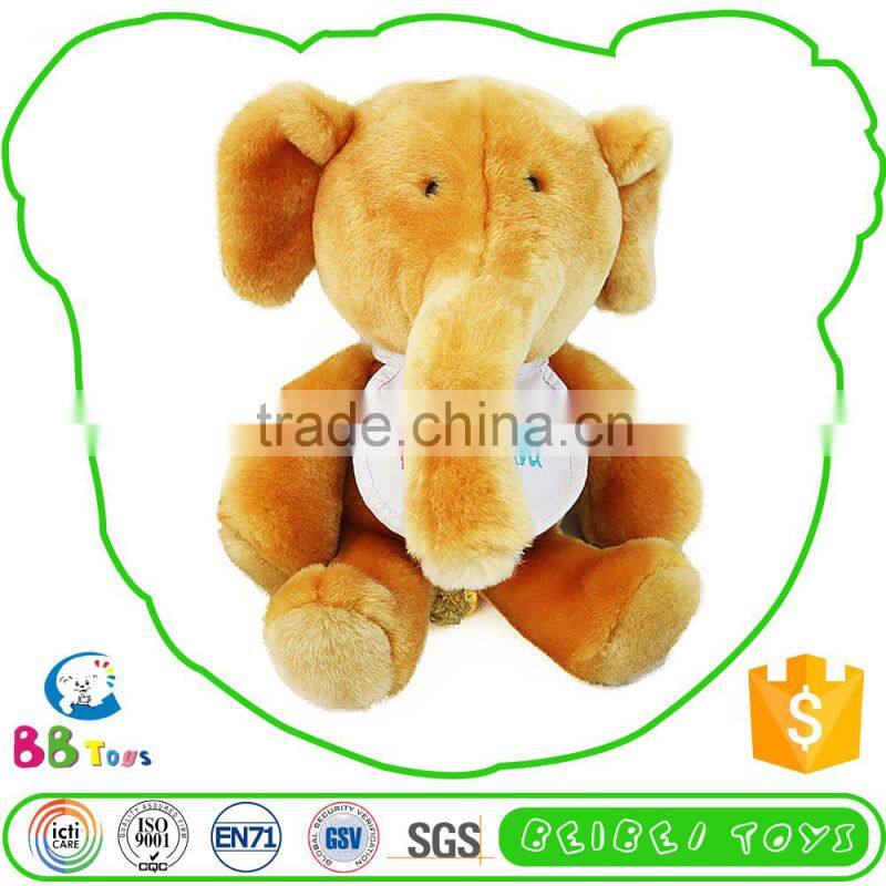 Factory Driect Sale Exceptional Quality Factory Price Stuffed Animals Plastic Elephant Toy