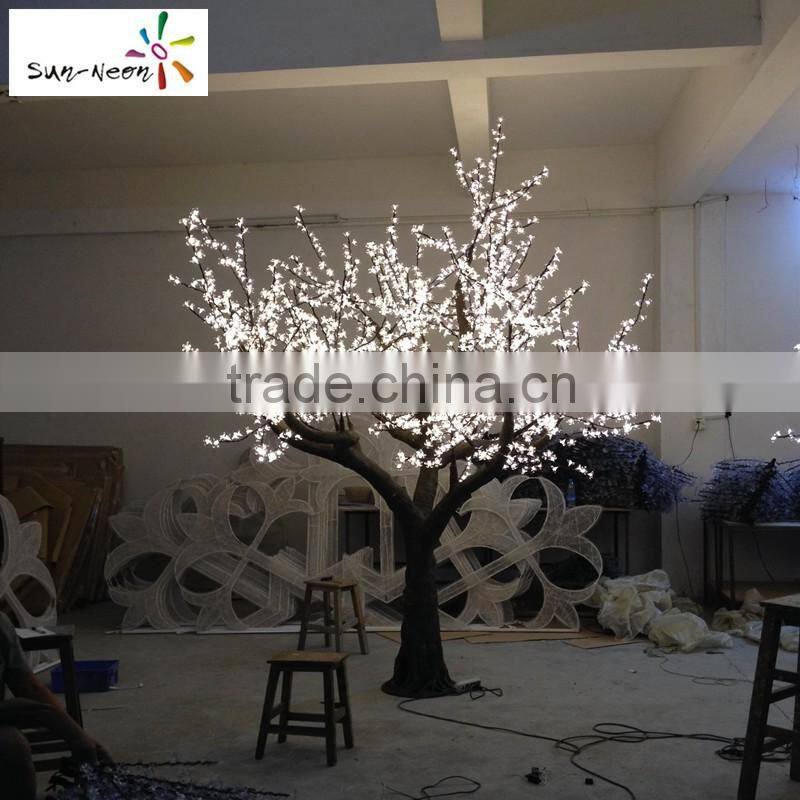 High quality with Rosh CE high simulation cheery blossom tree outdoor led fake cherry blossom trees