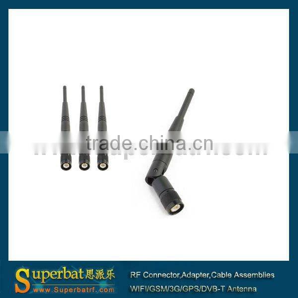 2.4GHz 5dBi Omni WiFi antenna tilt-and-swivel TNC male 2.4ghz wifi antennas with sma connector