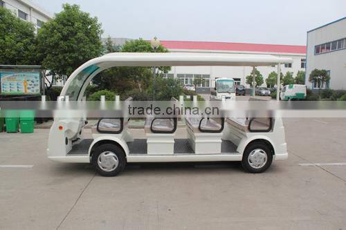 Electric shuttle bus/electric vehicle, 14 seats, deliver passengers, CE certificate