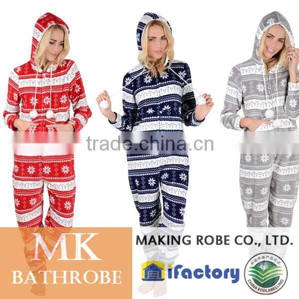 Costume Adult Winter Jumpsuit Pajama