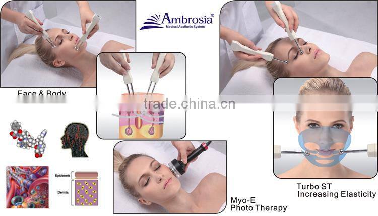 Best price beauty salon microcurrent facial lighting machine