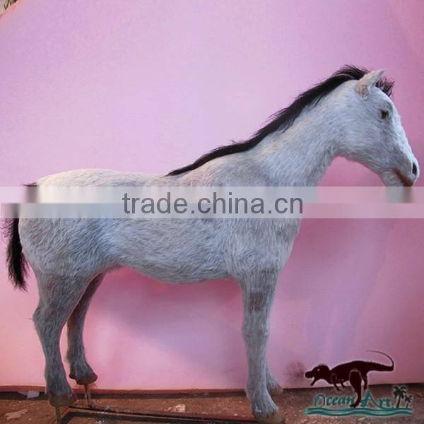 Animatronic mechanical horse sculpture animal stature for display