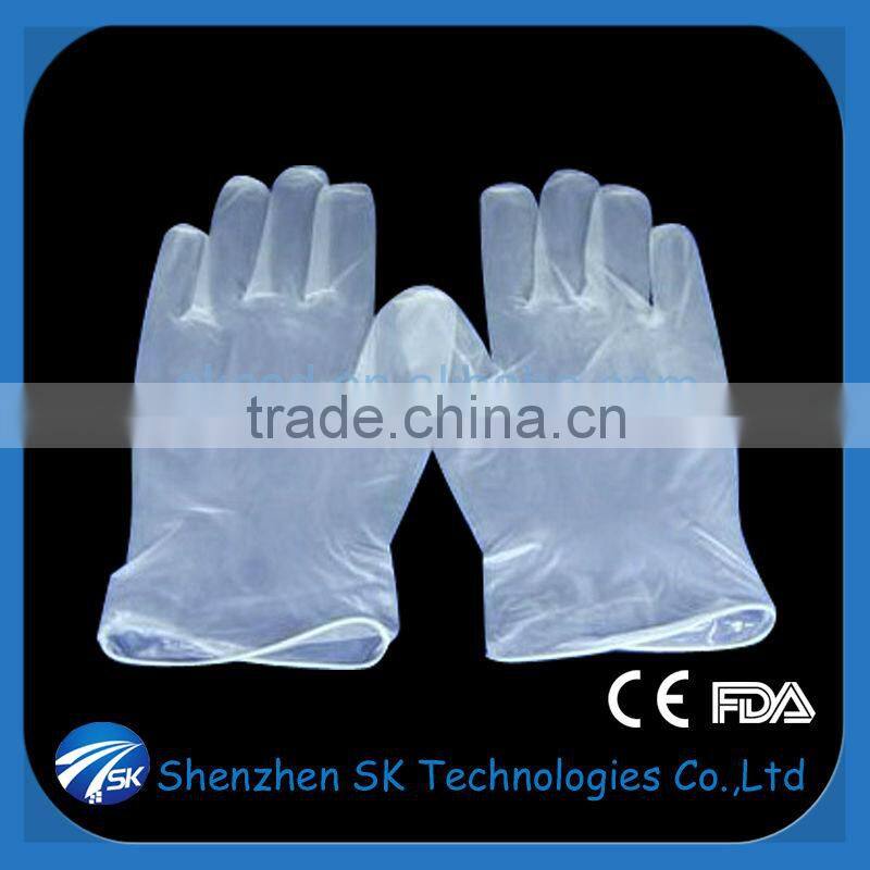 powder free vinyl exam glove