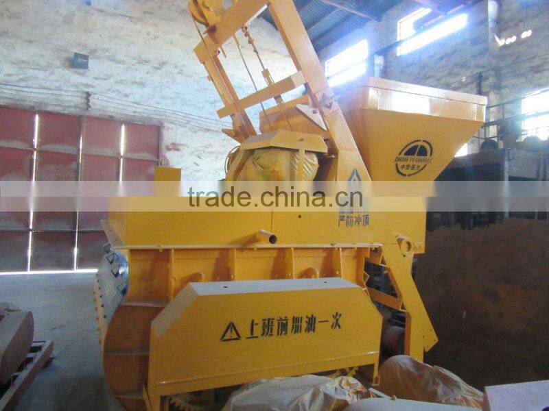 Price Of Portable JS500 Double Horizontal Axle Concrete mixer For sale
