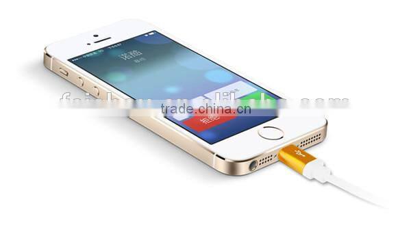 Quality hot sale colorful usb data cable for iphone