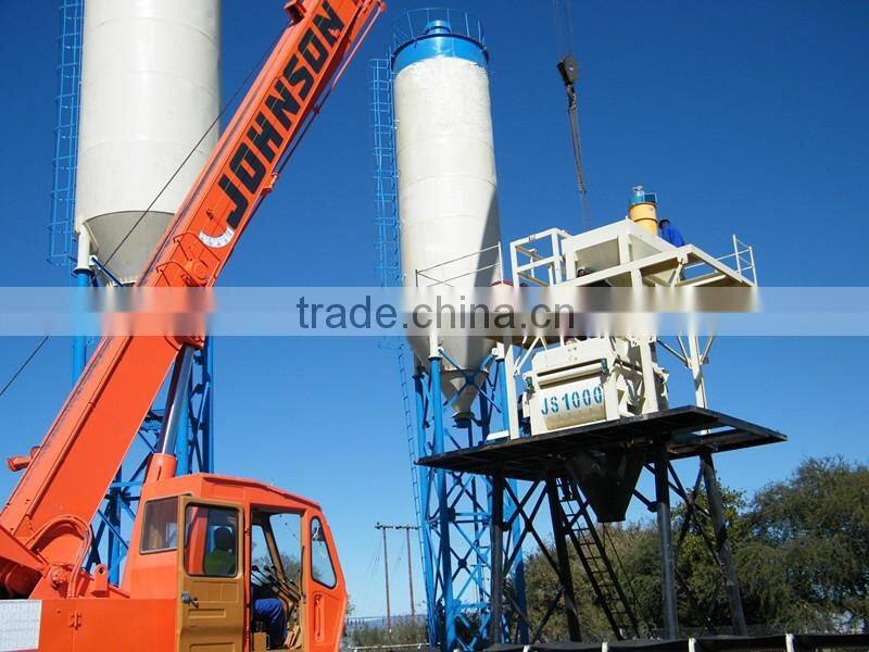 HZS60 concrete batching plant