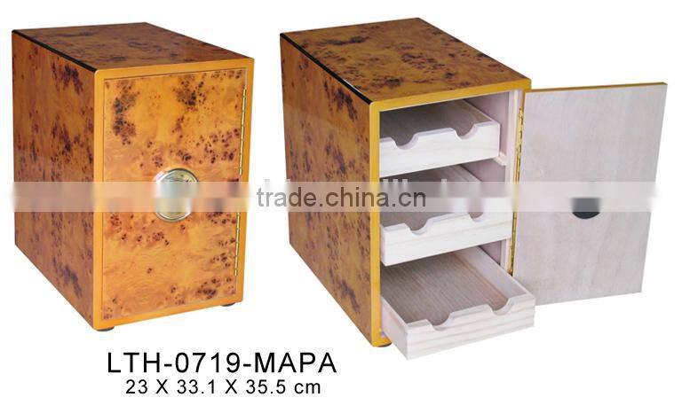 High glossy finish modern wooden wine cabinet