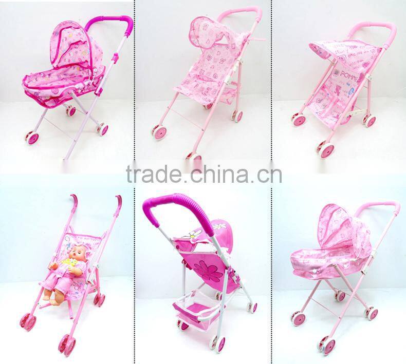 adorable iron popular lovely baby doll stroller toy