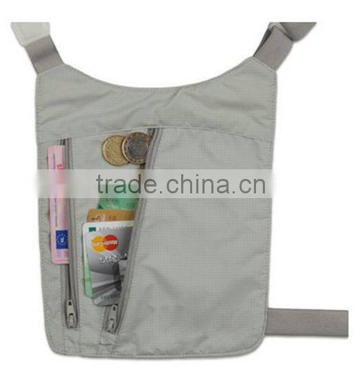 RFID Keep Passport and Card Protected Hidden Travel Wallet