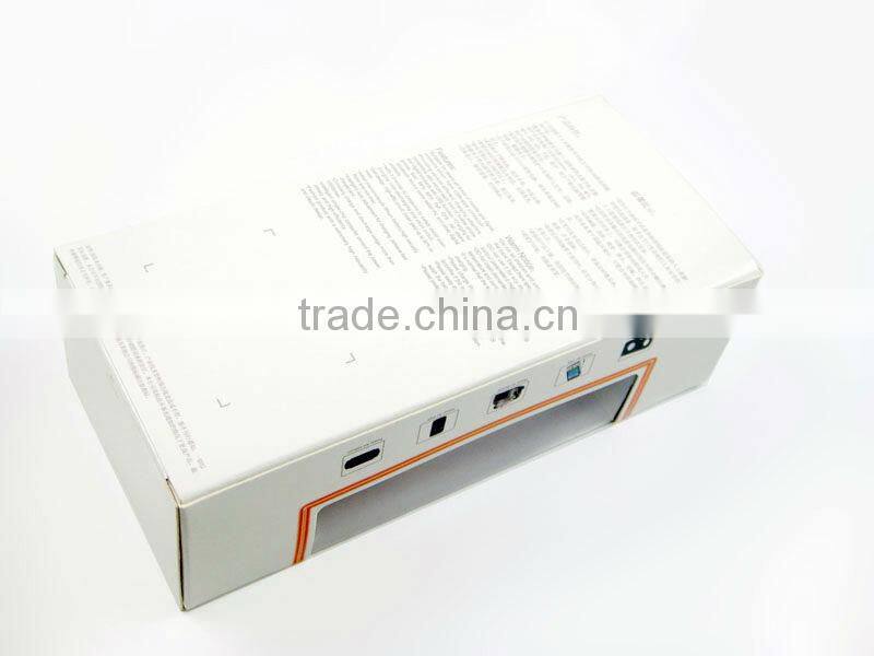 triangle aluminium shell mobile Power Bank 5400MAH with flashlight