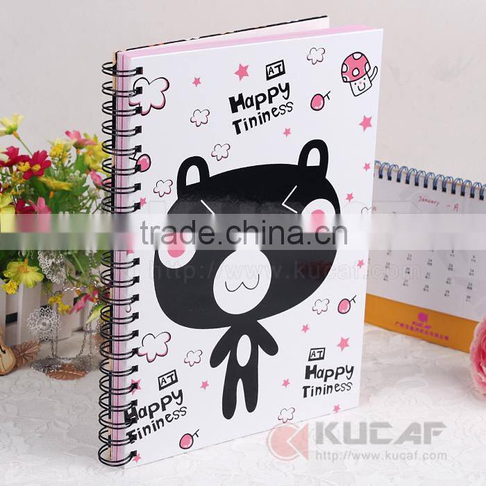 China A4 spiral school notebooks cheap hardcover exercise book supplier