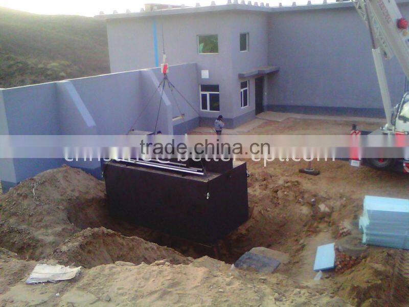 Residental Area Wastewater Treatment Plant MBR