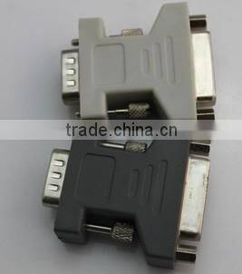 DVI-I(24+5) Dual Link feMale to HD15(VGA) male Adapter high quality