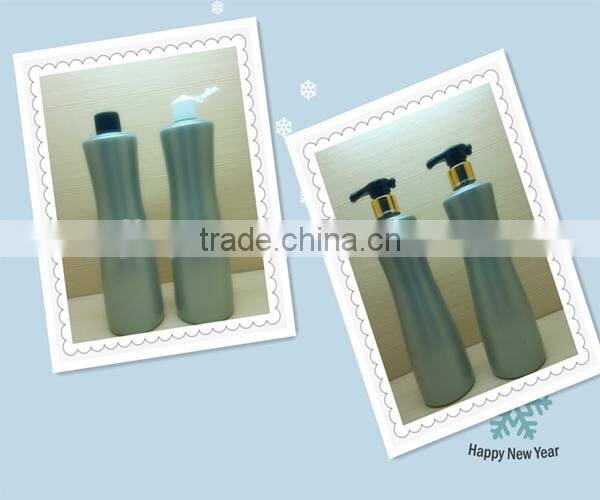 500ml 16oz Screen Printing Surface Handling and Cosmetics Usage plastic bottle with airless pump