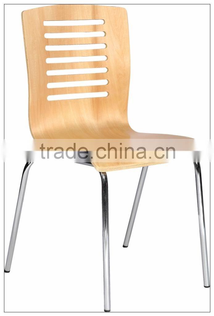 TDC-115 bentwood seat restaurant chair	bentwood office chair	bentwood seat iron chair