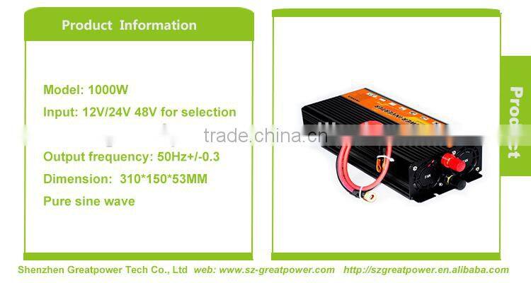 Customized 3000w dc power supply / pure sine wave power inverter single output mass power dc output power supply
