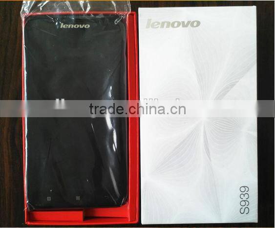 New original phones Lenovo S939 Octa Core MTK6592 1.7GHz 6 inch 1280x720 1GB RAM 8GB Android 4.2 GPS WCDMA Dual SIM 8.0MP