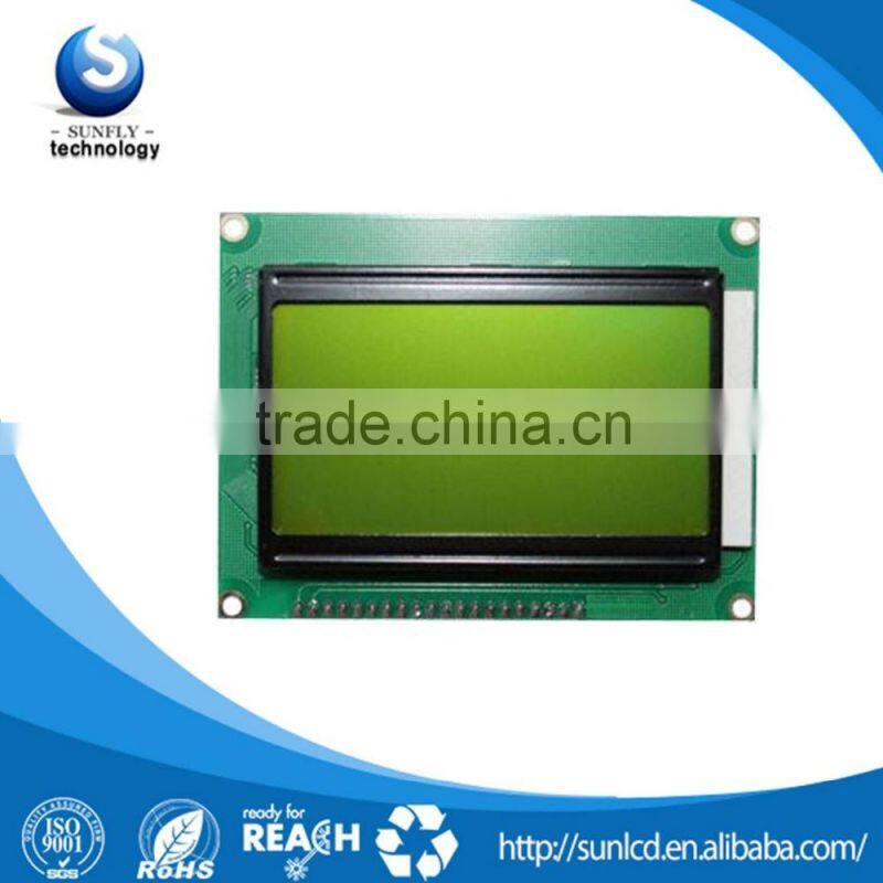 China hot sale FSTN 128x64 dots graphic lcd transmissive lcd screen lcd display