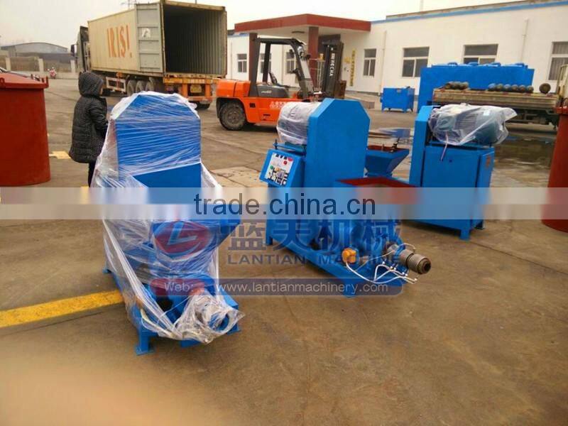 BBQ charcoal making machine manufacturer for biomass wastes charcoal bar briquette machine