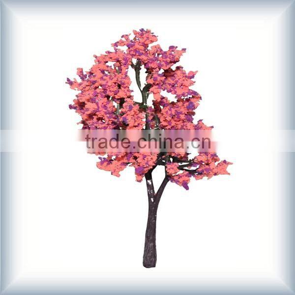 Colorful 3D decorated live christmas trees,CT007-19,model tree for layout,good quality model tree,decorative model tree