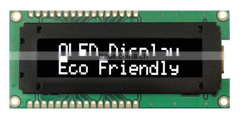 OLED 2.26" LCD 16*2 white color lcd monitor