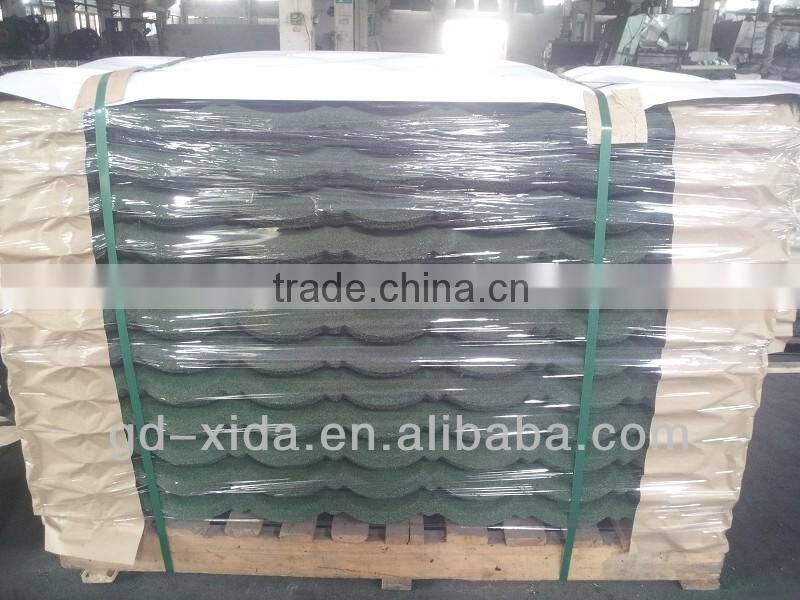 Classic Modern Lightweight Colorful Stone Coated Metal Roofing Tiles Supplier