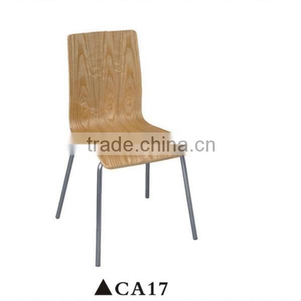 Junior stainless steel pipe dining chair industrial chairs and stools CA17