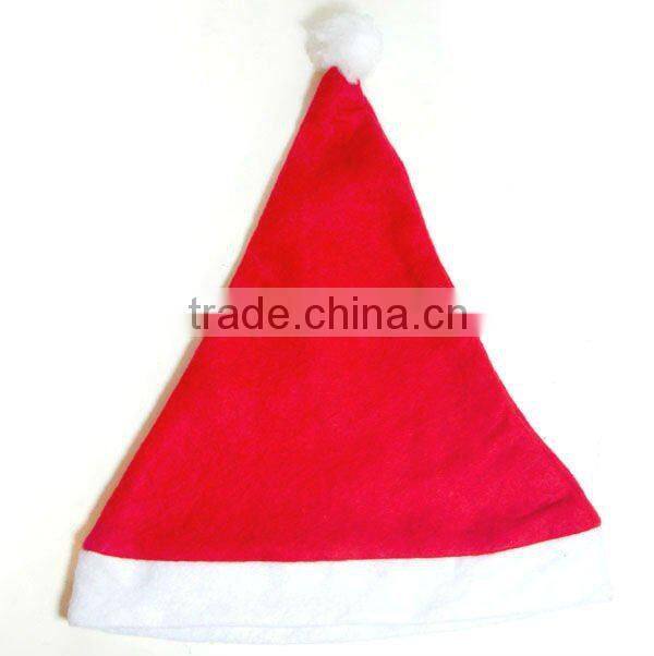 red funny bubble christmas hats