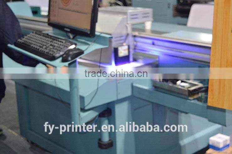 Hot sale The latest good quality eco solvent flatbed ink-jet printer for glass