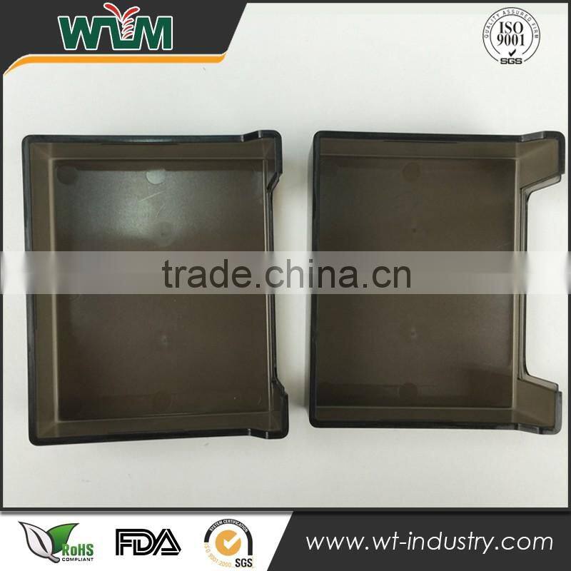OEM mold maker Translucent PC Plastic mould Injection Molding Part for Box Cover