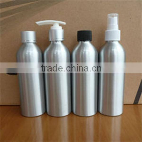 Aluminum Lotion Spray Refillable Bottles