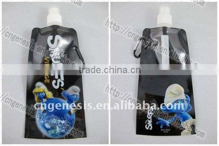 Top Selling Products In Alibaba Reusable Plastic Foldable Water Bottle