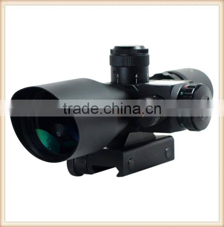 2.5-10X40 Infrared night vision riflescope,riflescope for hunting, Laser red dot weapon sight scope for sale
