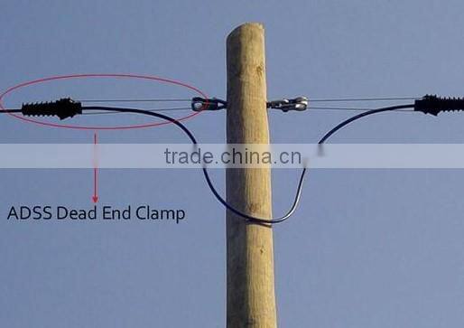 FTTH cable anchor clamp