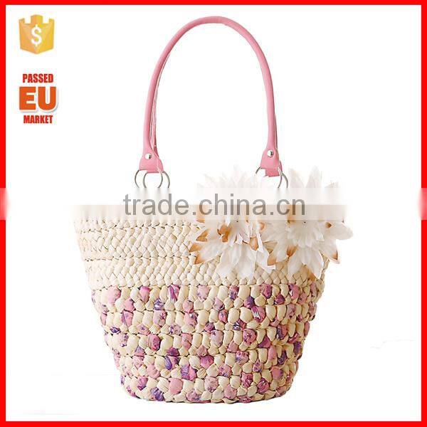 Wholesale shoulder straw bag&straw summer bag