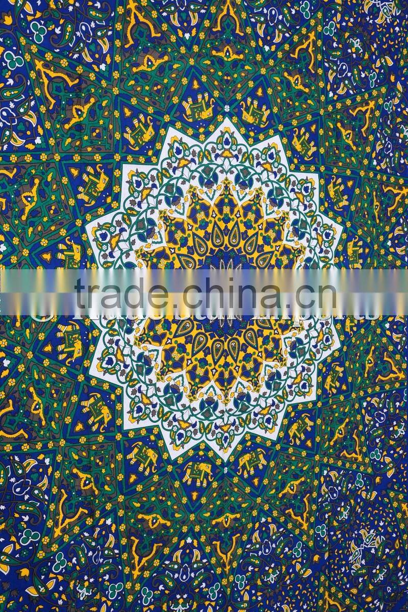Twin Size Star Mandala Hippie Wall Decorative Art Boho Wall Hangers Tapestry