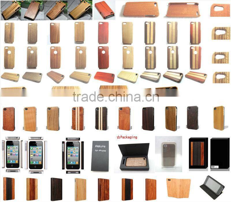 Real Wood Smart Phone Cover For iPhone5C