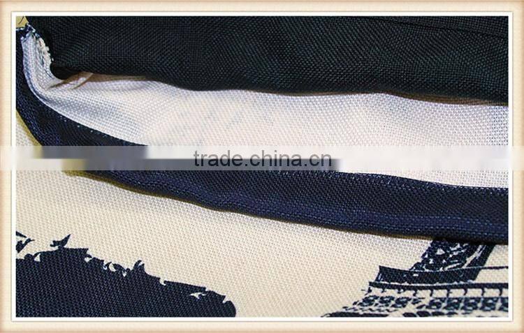 Promotional shopping bag cotton linen custom drawstring bag