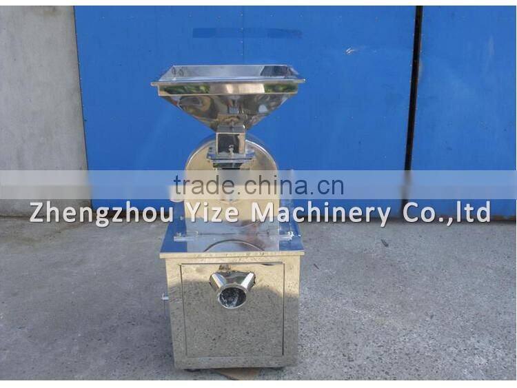 Stainless steel red pepper crusher Cocoa bean corn grinder chilli grinding machine sugar salt pulverizer
