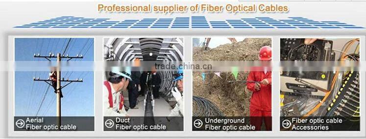 China factory manufacture All Dielectric Self-Supporting 12 core Optical Fiber Cable ADSS