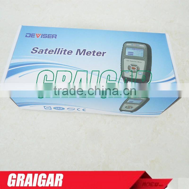 NEW Deviser S30 DVB-S/S2 Satellite Meter