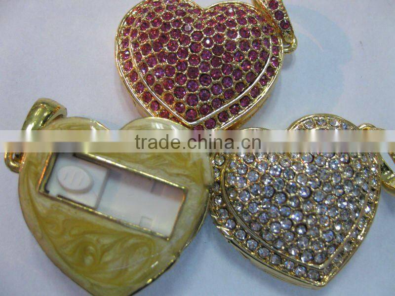 Jewelry USB flash drive CE,FCC,Rohs logo free