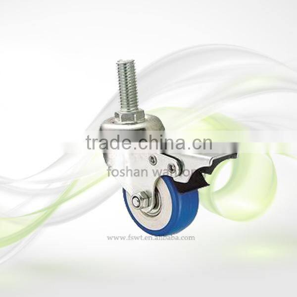 PVC High Quality 50mm Furniture Adjustable Small Caster Wheel