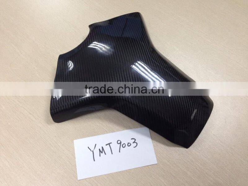 Dry Carbon Fiber motorcycle parts tank pad for Yamaha (Autoclave process)