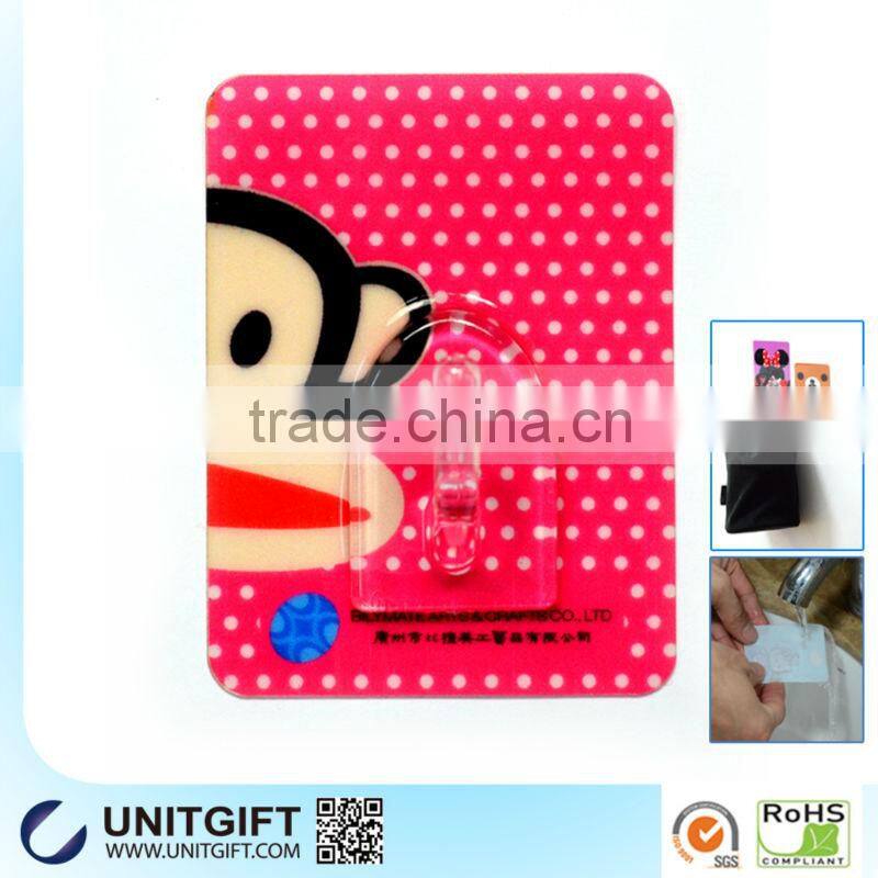 2014 new designed reusable silicone adhesive hanger hook